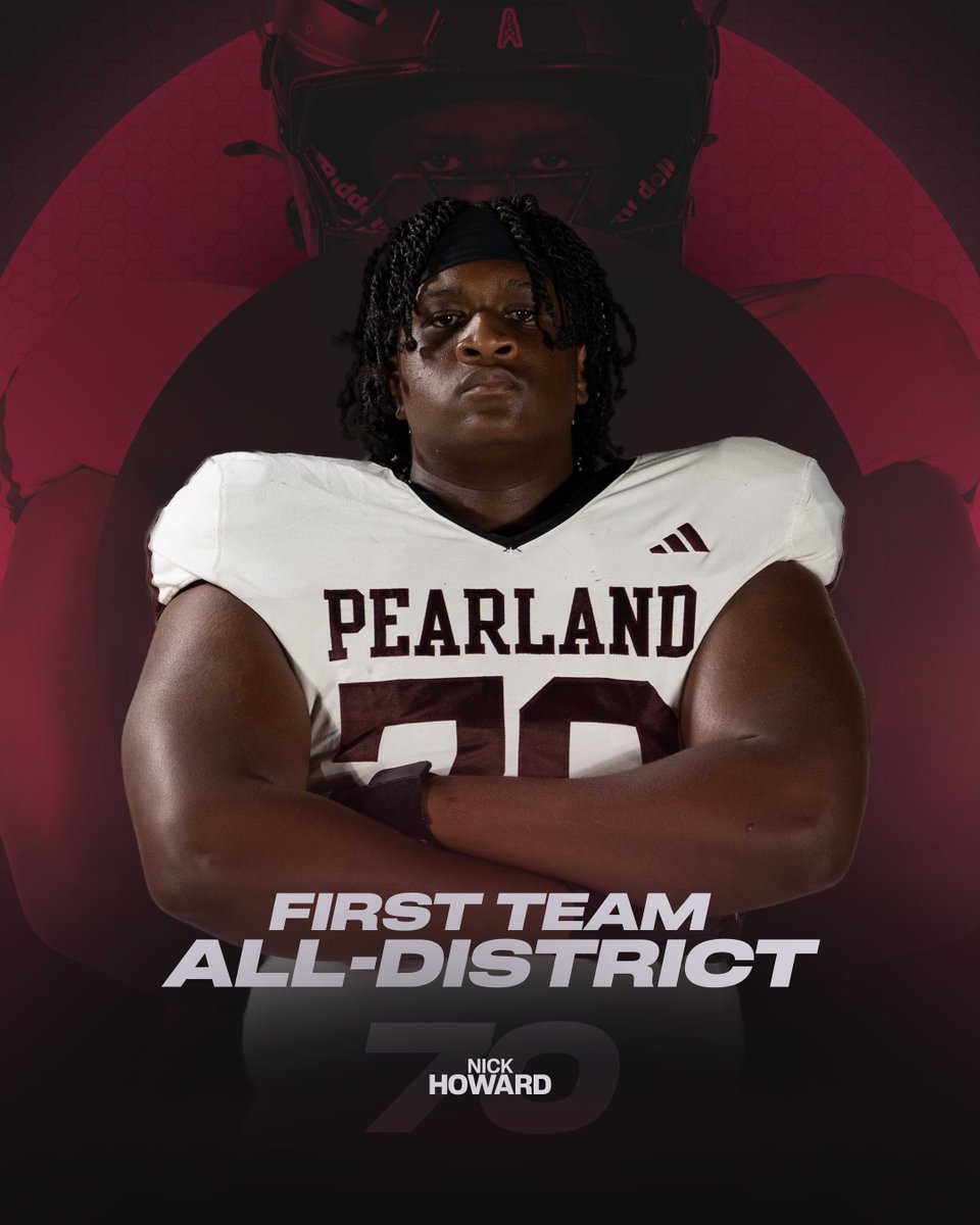 Congratulations Nick Howard on earning First Team All-District!

#BleedMaroon