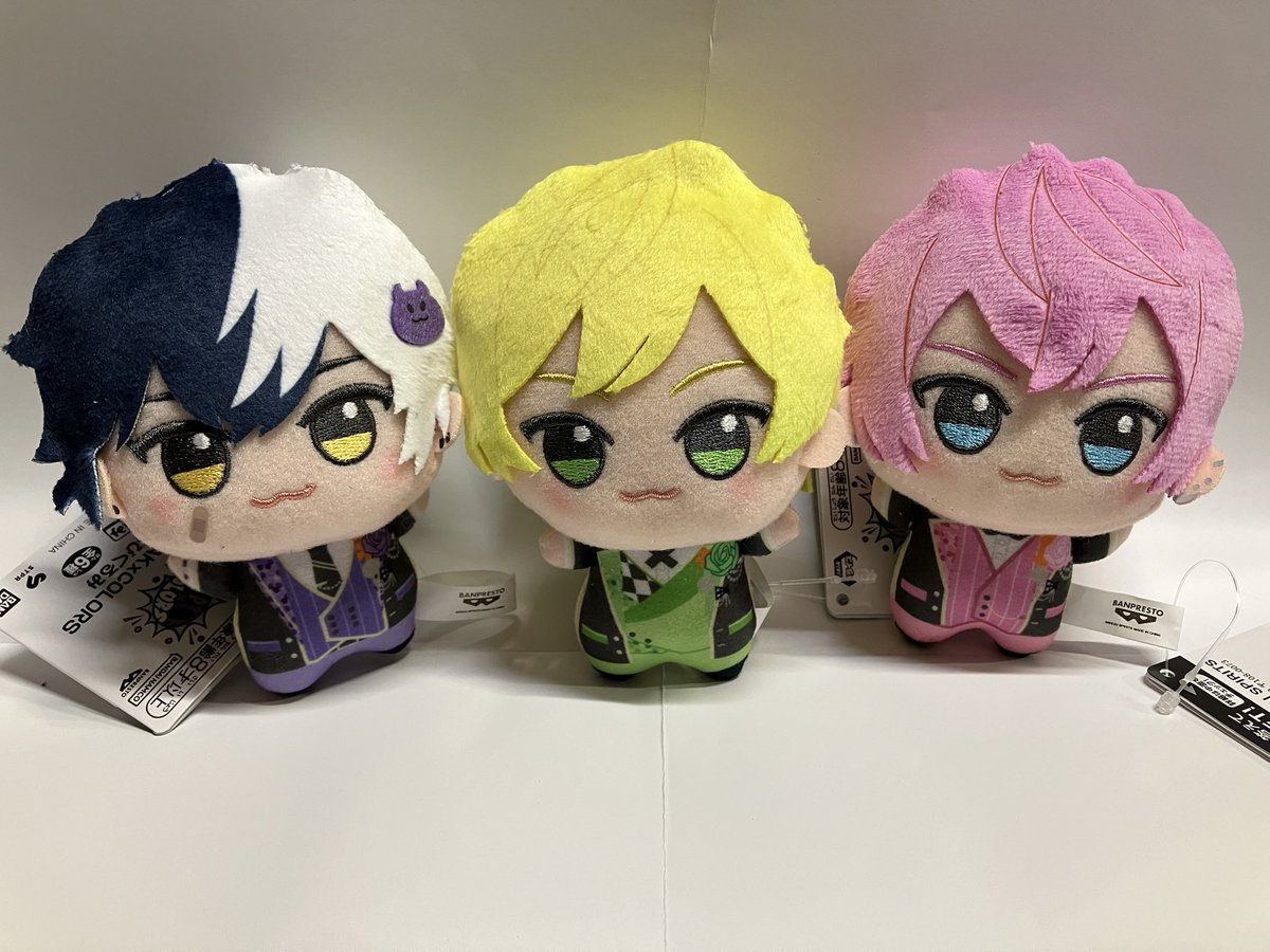 プライズ】 新景品登場！ AMPTAK✖️COLORSからちびぐるみが登場