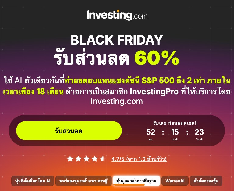 th_investing's tweet image. 📷BLACK FRIDAY มาแล้ว รับส่วนลด investingPro ราคาดีที่สุดในรอบปี สามารถใช้ร่วมกับคูปองส่วนลดของ influencer ในดวงใจของท่านได้ ใครที่เล็งสมัคร investingPro ไว้ใช้งานปีนี้ ห้ามพลาด!