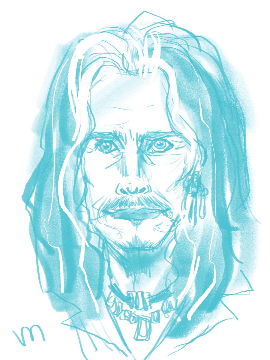 ogawa0096megumu's tweet image. #メギイラ 
#procreateart 
#steventyler 
#Aerosmith