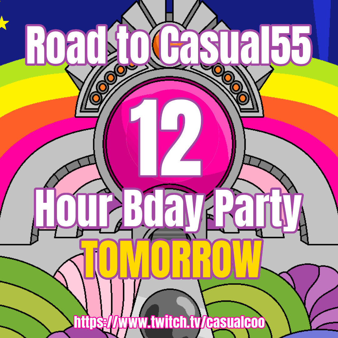 DauberTunes's tweet image. Anyone want to join CasualCoo for a celebration-a-thon? If so, the party starts tomorrow at 10 am PST. Learn more --&amp;gt; bit.ly/3M0s9b2.. &amp;lt;-- 🎈🎂🎈🎁🎈