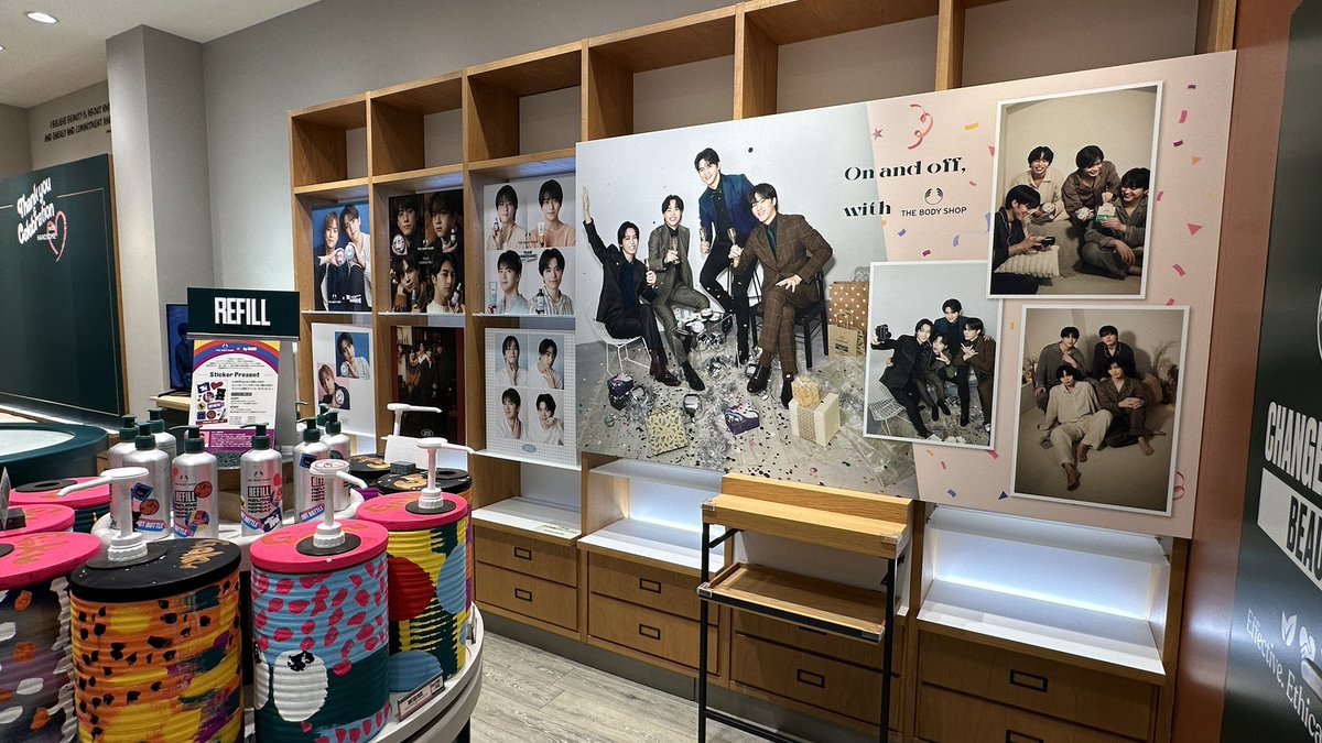 handsomefes's tweet image. ＼#ザボディショップ✖ #チーム・ハンサム！／
本日11/27よりキャンペーン開始🎊

ザボディショップ渋谷店ではPOPUPも開催🕺✨

▼詳細は特集ページをチェック！
the-body-shop.co.jp/shop/e/e25amus…

#猪塚健太 #太田将熙 #甲斐翔真 #松島庄汰
#ザボディショップ_ハンサム