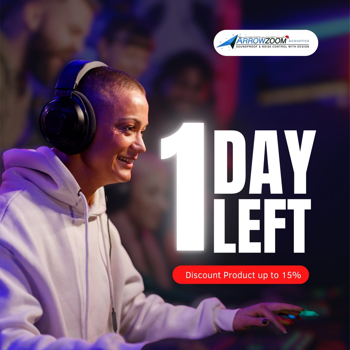 Arrowzoom's tweet image. 🚨24 hours left.
15% off black friday starts tomorrow 🔥
don’t miss it.

➡️ @arrowzoom
#blackfridaysale #blackfriday #studiosetup #creatorlife #workspaceupgrade #homestudio #desksetup #creatorcommunity #studioinspo #soundready #productivityboost