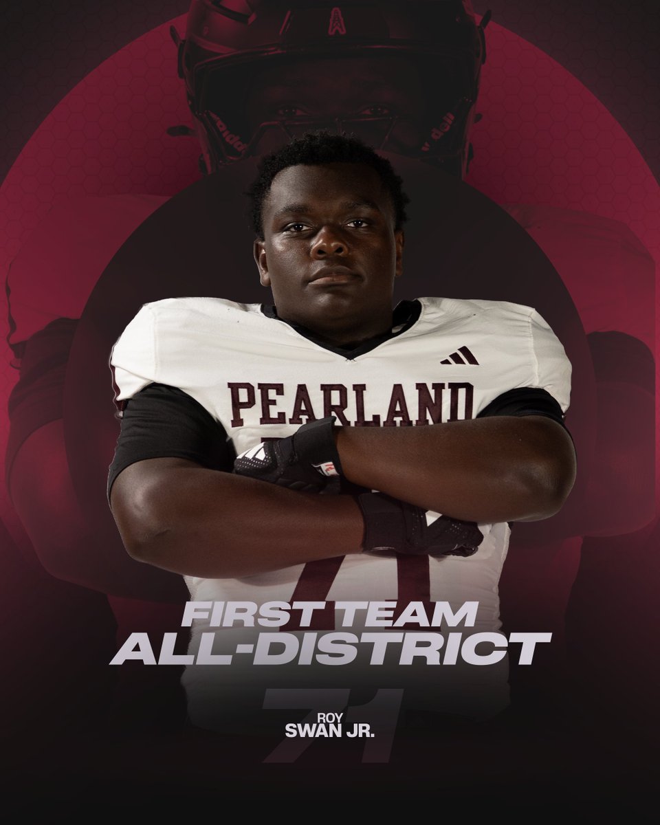 Congratulations Roy Swan Jr. on earning First Team All-District!

#BleedMaroon