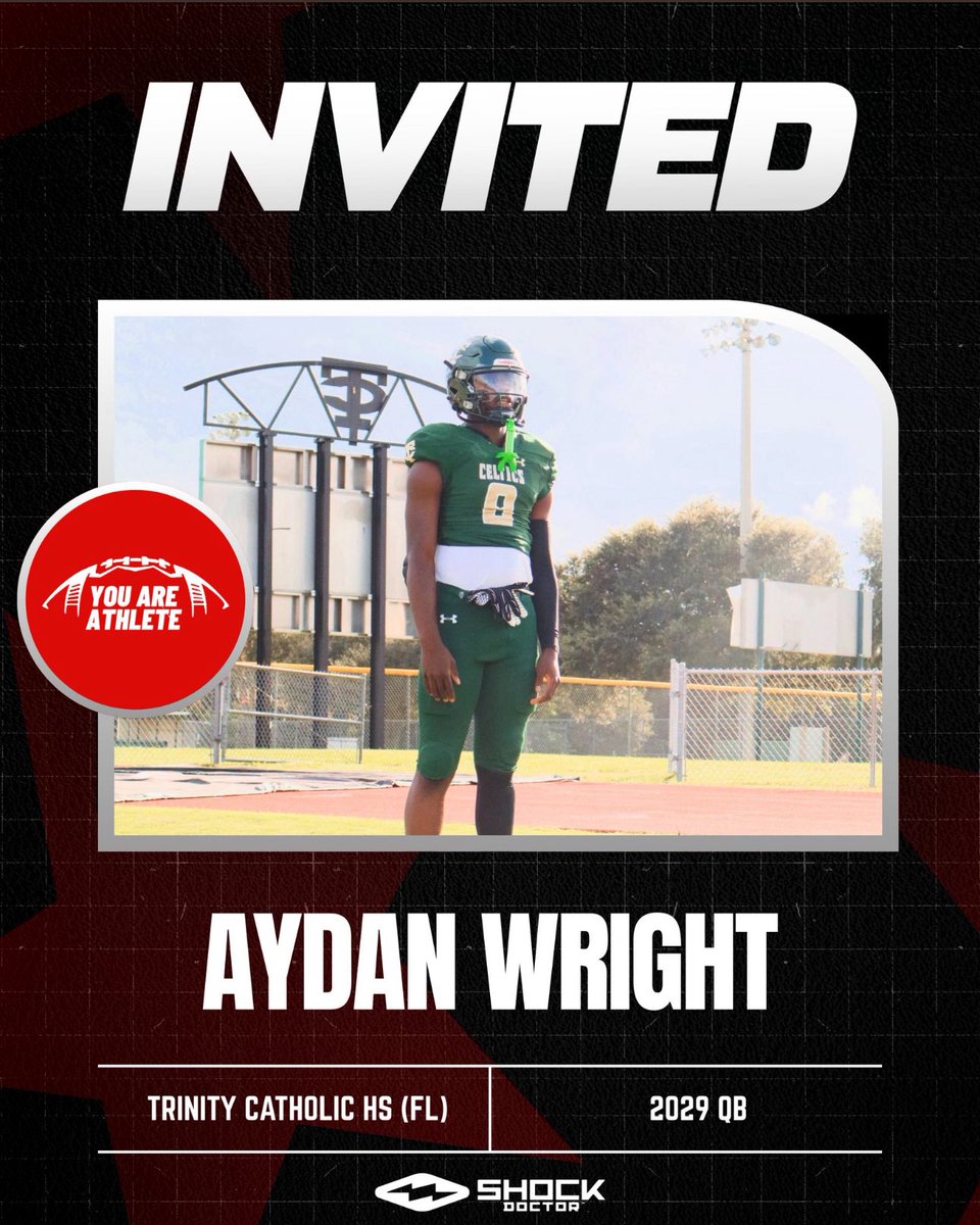 #AGTG✝️ thank you to <a href="/ShockDoctor/">Shock Doctor</a> for the invite. <a href="/TCCelticsFB/">Trinity Catholic Celtics Football</a> <a href="/TCHSCeltics/">Trinity Catholic HS</a> <a href="/coach_ecullen/">Eoghan Cullen</a>