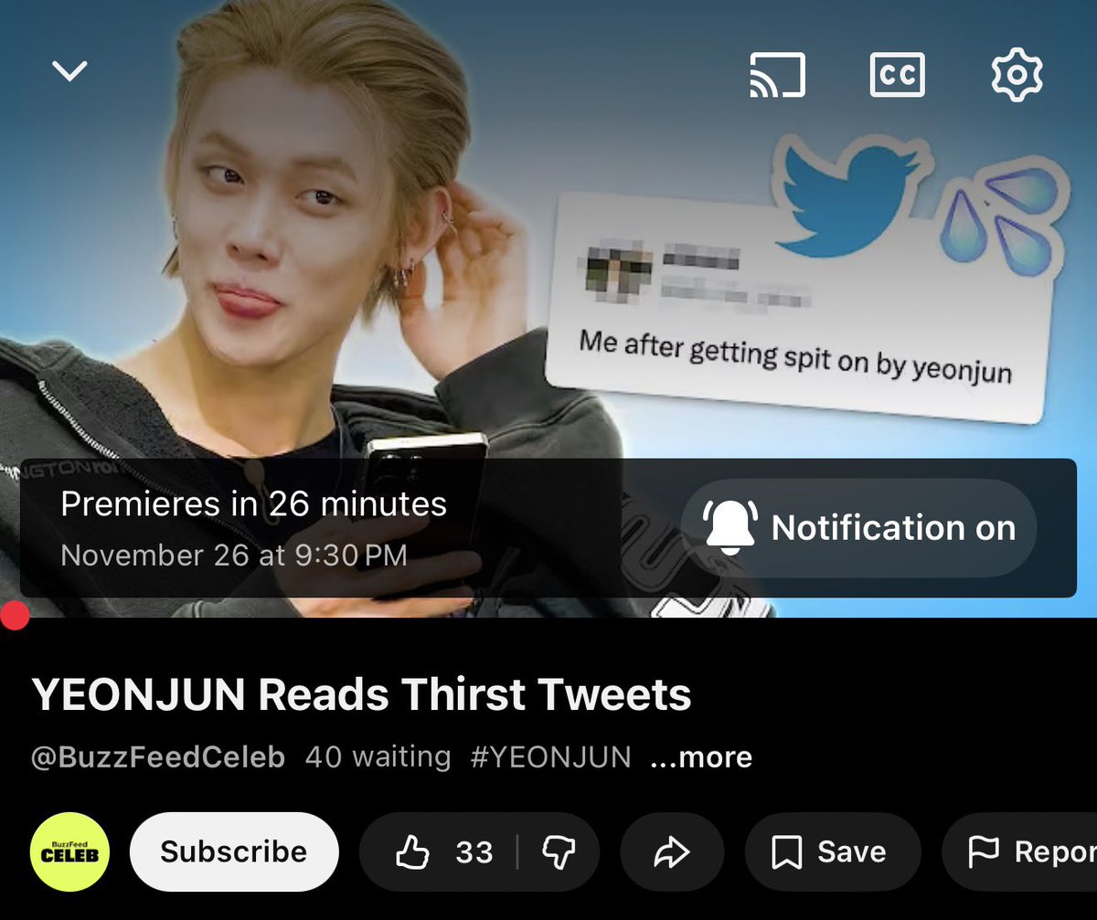 archivezzn's tweet image. YEONJUN READING THIRST TWEETS……..