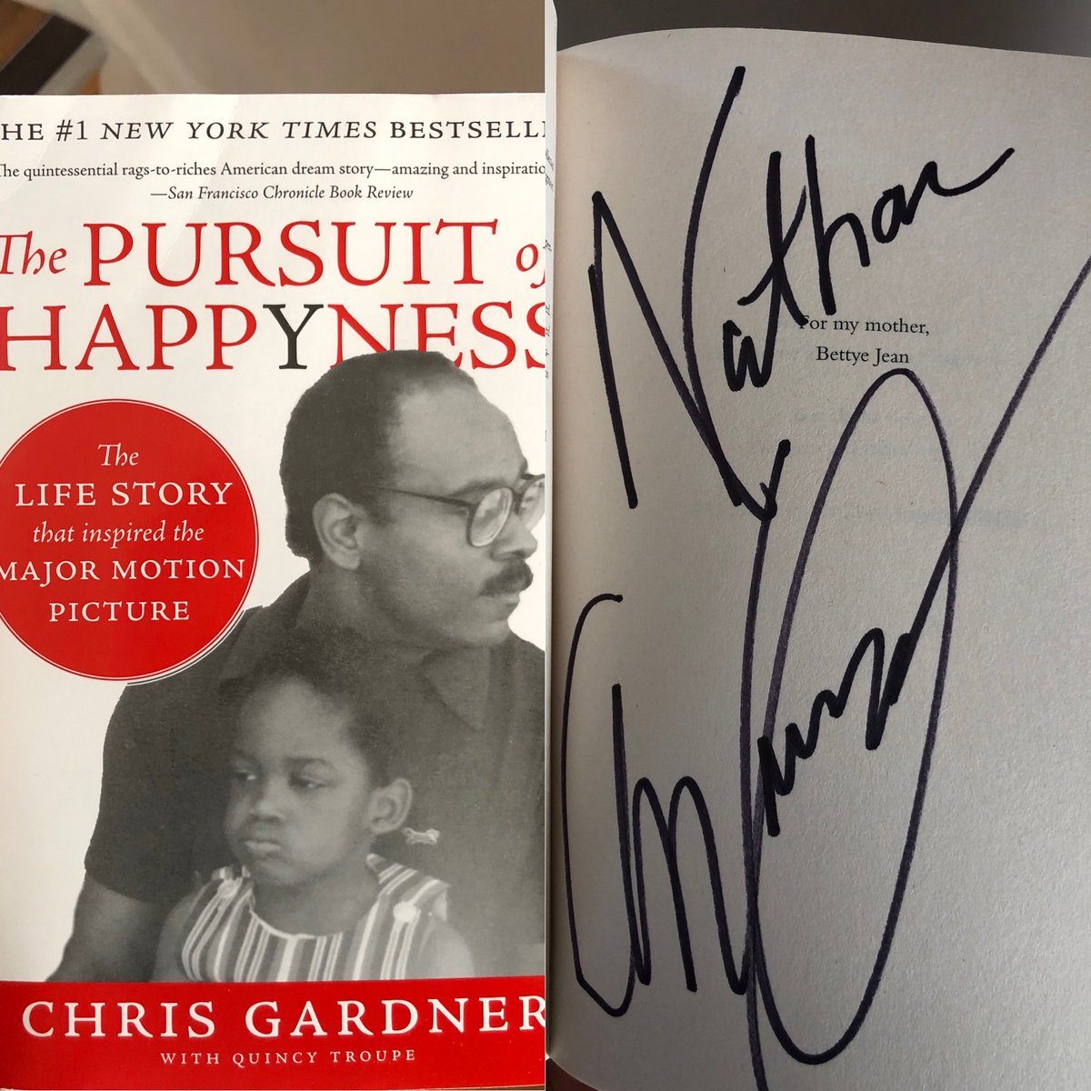 NathanJayJohn's tweet photo. 2019 was one of the toughest years of my life. It was also the year that I had the privilege of meeting @CEOofHappYness at the @Emirates Airline Festival of Literature. That moment helped to reawaken a sense of belief, resilience, and purpose that I had lost.

For many, it was a chance to get a book signed. For me, it was far more than an encounter with the man behind The Pursuit of Happyness. It was a powerful example of how you can continue to hold on to the power of dreaming and convert adversity into fuel for growth.

Chris shared his story and these two lines still echo in my mind today.

• “Become world class in whatever you do.”

• “Want to make the team, go to the gym. Want to own the team, go to the library.”

That encounter reignited my determination to rise above difficulty and to pursue excellence with complete intention. It continues to shape my journey to be one of the best British bankers in the UAE, driven by a commitment to serve, inspire, and lead with purpose.

For anyone unfamiliar, Chris’s story was brought to life on screen by Will Smith in the film The Pursuit of Happyness. It remains a powerful testament to the idea that our dreams are always worth fighting for.

#Leadership #Inspiration #WillSmith #JadenSmith #ChrisGardner #NathanJohn #PursuitOfHappyness #UAE #Banking #EmiratesAirlineFestivalofLiterature #ThrowBack
