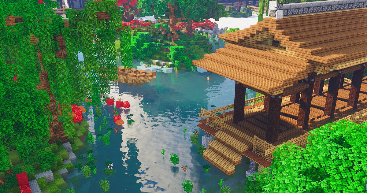 🍀庭園  Japanese garden  

#Minecraft建筑 
#Minecraftbuilds
#minecraft建築コミュ