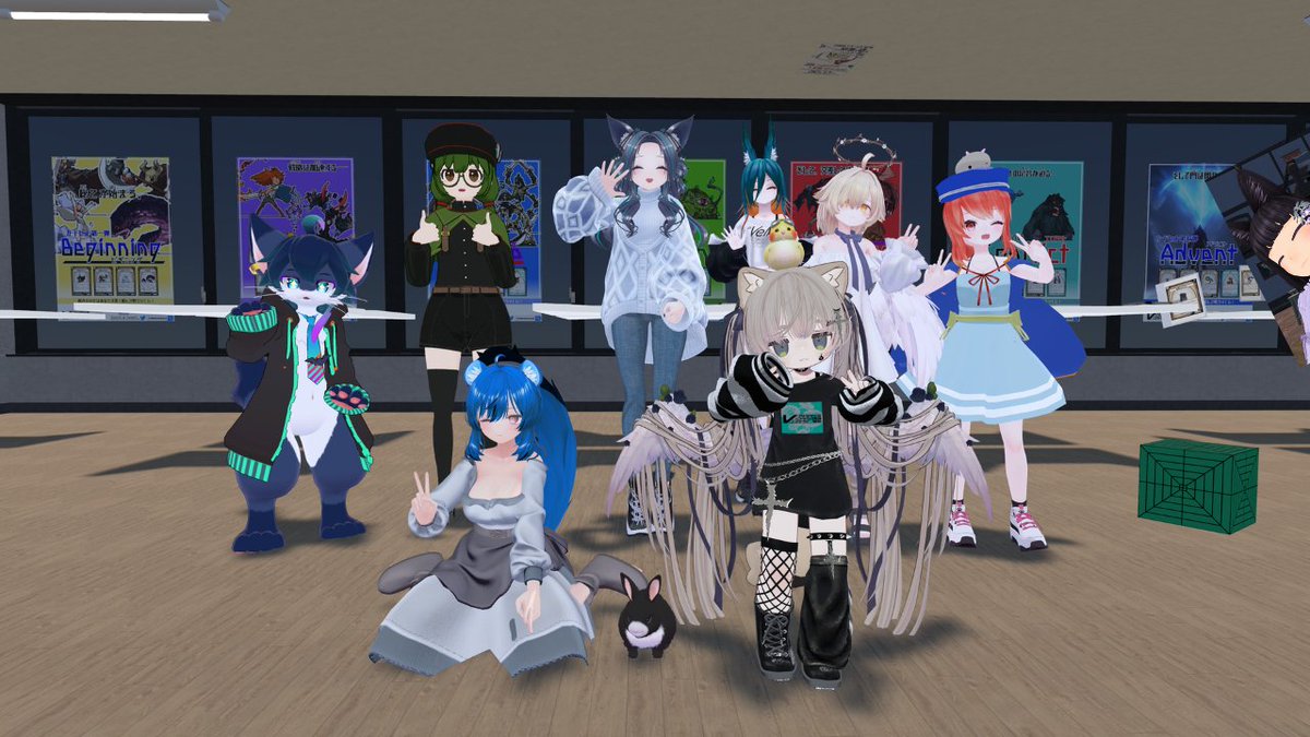 usual_game's tweet photo. 昨日の!
約4年間続いた #VRMANSCG02 の最後の交流会が無事終了しました!
私のQuest時代からお世話になっていたワールドで、私という人物を構築した大事な場所です。
長い間ありがとうござい��した🙌
ここから先は… #MP03 で!!