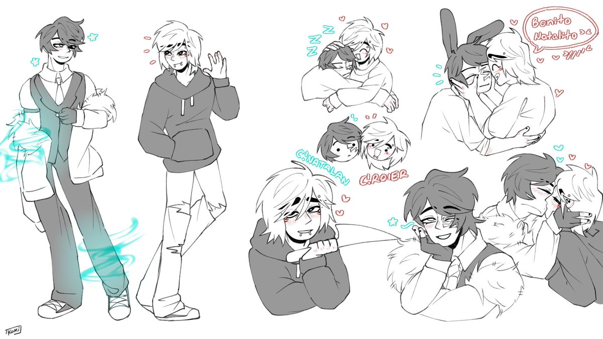 MAS NATALOIER PQ NO LOS SUELTO JSJSJSJSJSJ (ando de migajero- dejenmen quieto)

#nataloier #spiderbunny #nataloierfanart