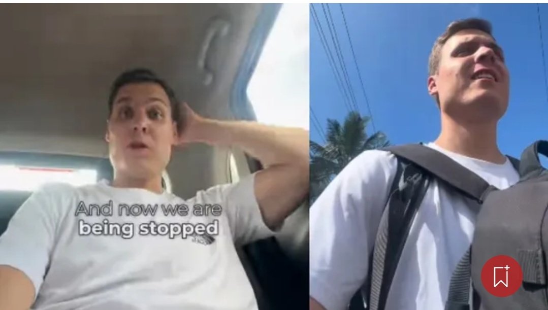 German ट्रैवल व्लॉगर के 
 साथ Goa में कैब वाले ने कुछ ऐसा किया कि
तेजी से वायरल हो रहा है veido 

Social media  पर एक वीडियो तेजी से viral हो रहा है, Veido में व्लॉगर  Alex Welder ने बताया कि कैसे पत्नेम बीच इलाके में कुछ स्थानीय ड्राइवरों ने उन्हें और उनकी साथी महिला को