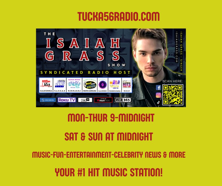 RadioTucka56's tweet image. #LISTENLIVE #TUCKA56RADIO #FallFun
I&apos;m listening to Isaiah Grass Wherever You Are  on #TUCKA56RADIO on the Get Me Radio! platform 
(Stream ＆request is here👇🏻)
 🔗 getme.radio/tucka56radio  via @getmeradio
or tucka56radio.com
 #HitMusicStation #BTSSpotlight #TravisJapan