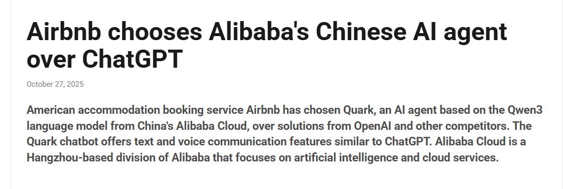 technicalbias's tweet photo. @SamanthaLaDuc Nobody will ever buy a Chinese AI product anyways...oh, sorry, please ignore https://t.co/vDXWYUs2a7