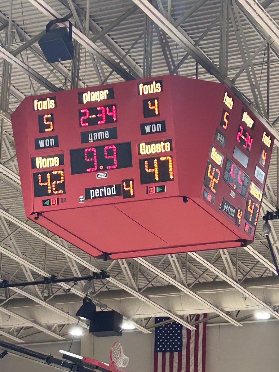 joshackerman5's tweet image. Looks like Mt. Vernon will win this one.