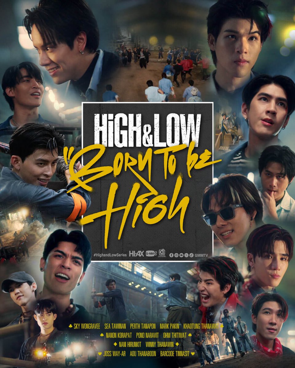 taiki__official's tweet image. タイ・GMMTVとタッグを組み
「HiGH＆LOW：BORN TO BE HiGH」
制作決定‼️

2027年放送&amp;amp;配信予定🔥

@HiGH_LOW_PR 

おめでとうございます！
今から放送楽しみです❤️‍🔥