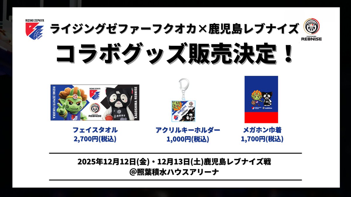 鹿児島レブナイズ・応援グッズセット11点 GOODS | 鹿児島レブナイズ