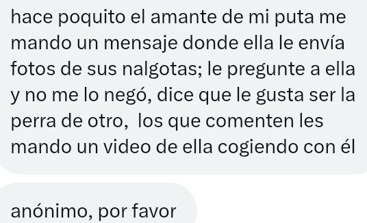 MENSAJES CUCKOLD (aportes solo por telegram) tweet media