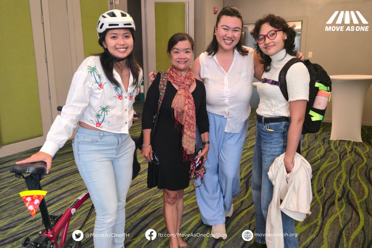 MoveAsOnePH's tweet image. Move As One joined the SPARK Active Mobility culminating event yesterday with LGUs, planners, advocates, and partners. 

We pushed for safer bike lanes, people-centered streets, and climate-resilient transport. Grateful for spaces like this.