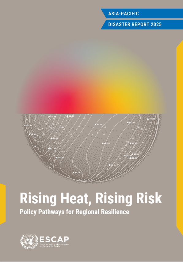 UN_Armida's tweet photo. I hope that @UNESCAP’s new report #APDR2025 will inspire governments to shift from short-term relief to long-term heat resilience.

Anticipating risks and acting together will save lives. ESCAP stands ready to support regional efforts: https://t.co/0jNDCNhq1o https://t.co/xX03F2viVe