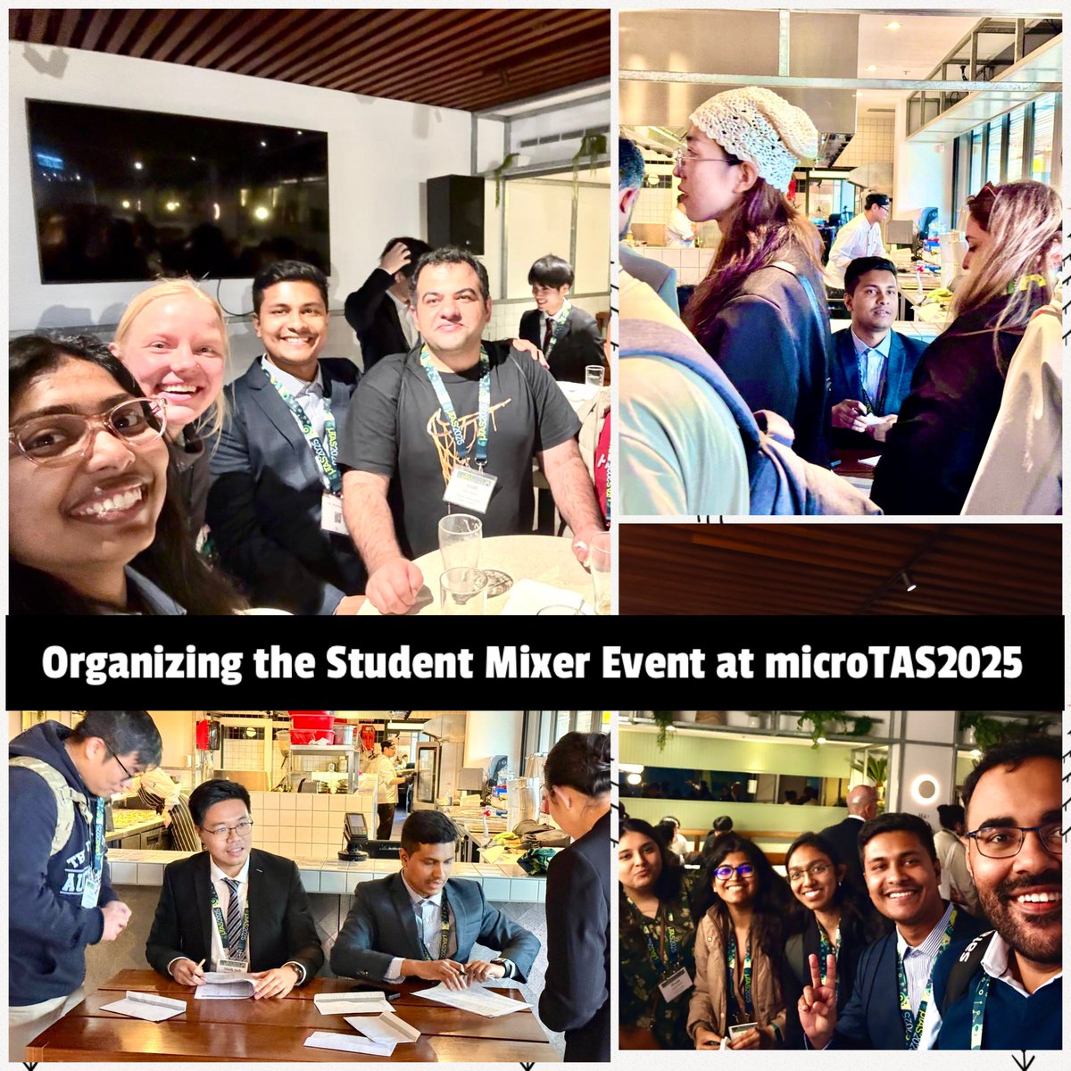 Organising and celebrating the most exciting Student Mixer Event at <a href="/MicroTas2025/">MicroTAS</a>!