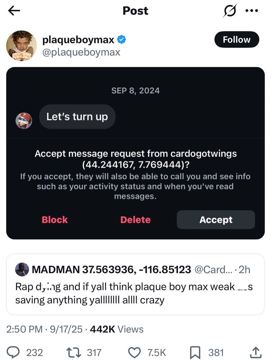 2Cool2Blog's tweet image. PlaqueboyMax &amp;amp; Cardo Got Wings streaming together after trading words on social media