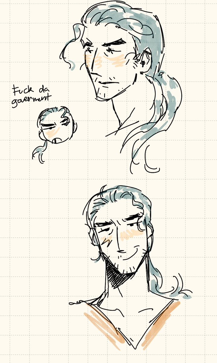 Flambae doodles during politics class

#flambae