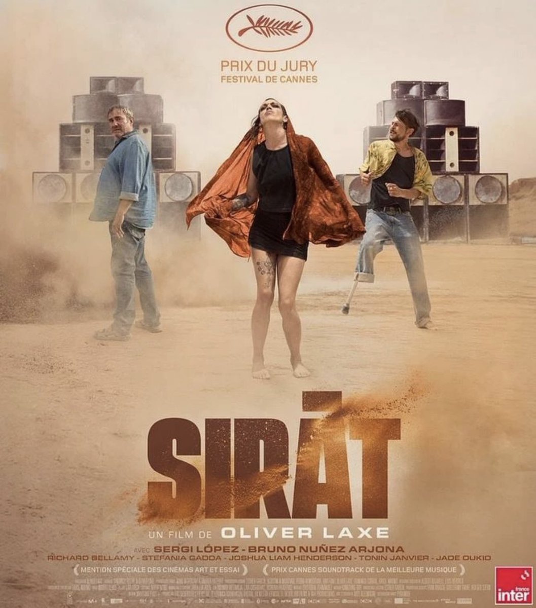 “Sirat is a path to nowhere, an improvised spectacle in the Sahara” 

…y los ravers sacados de una peli de Bruno Dumont