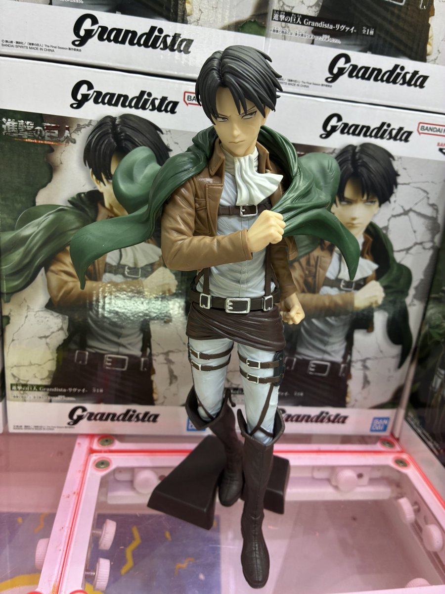 進撃の巨人　grandista リヴァイ エレン　10体セット グランディスタ リヴァイ エレン 10体セット 進撃の巨人 Grandista