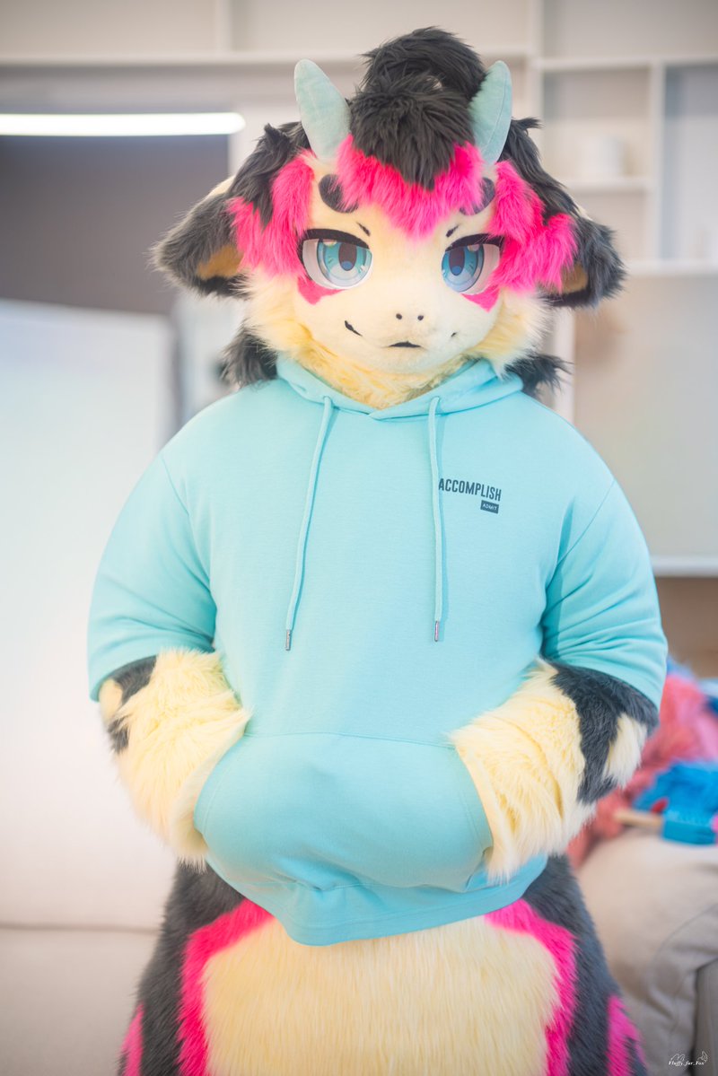 오랜만에 후드티 입었어!! 😎

📸 : <a href="/Fluffy_fur_Fox/">_Fluffy_Fox 🔜 집</a> 
#FursuitEveryday