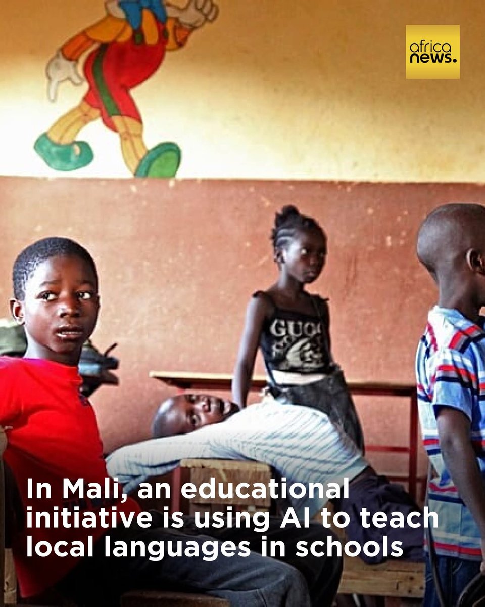 cecild84's tweet image. MALI 🇲🇱  USING AI TO PROMOTE NATIONAL LANGUAGE TO YOUNG LEARNERS:

AI company RobotsMali has produced more than a hundred stories in local languages. These texts are now taught in schools.
➡️ l.africanews.com/IEi