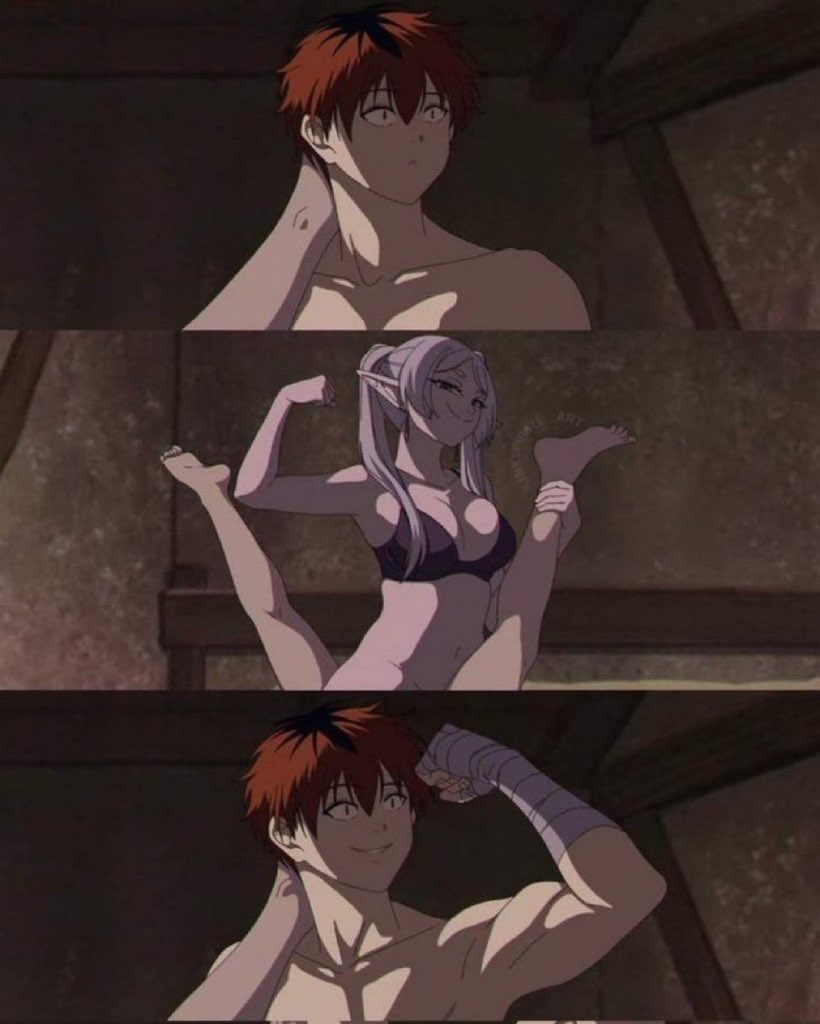 Gyenis21's tweet image. Pero frieren