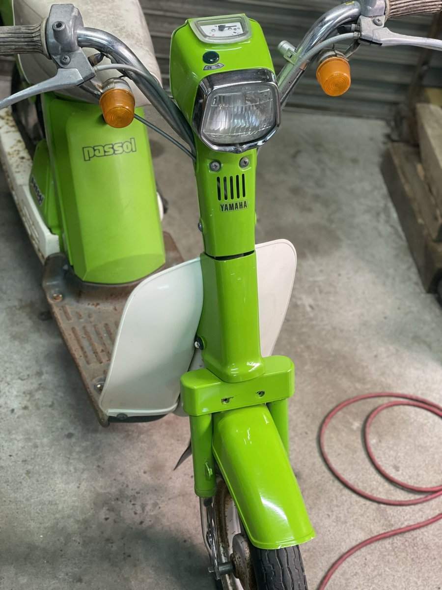 パッソルのお問い合わせが多数頂いてるので先行して仕上げていきます🙇🏻‍♂️
とりあえず前周りの磨きよしっ🤤👍