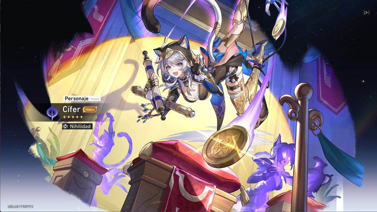 ByDeimon's tweet image. Mi vieja Cipher esta conmigo y de regalo triple cono un una multi.
#Cipher #HonkaiStarRail