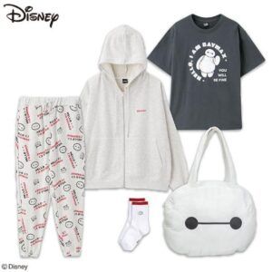 ベイマックス　パーカー　Tシャツ　ソックス　ハッピーバッグ　福袋　アベイル アベイル福袋2026『ディズニー』コラボ！アパレル、ソックス、ルーム