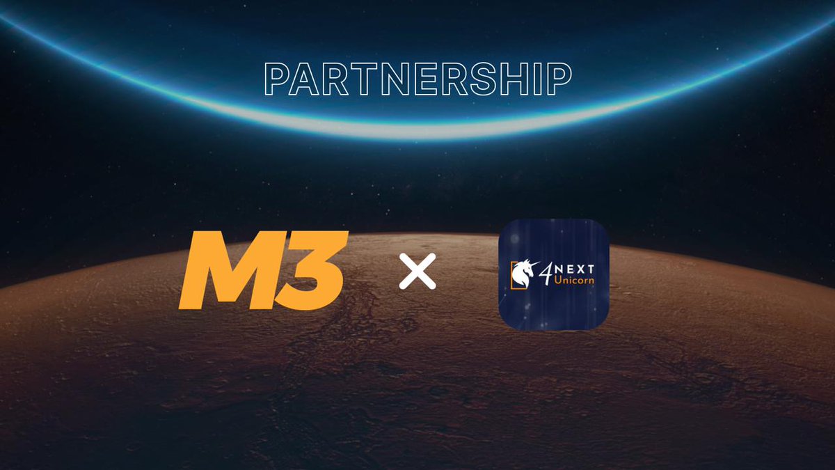 M3DAO_global's tweet image. 🚀 M3 DAO x 4 Next Unicorn Partnership 🚀

We’re thrilled to announce our partnership with @4NextUnicorn! Together, we’re empowering early-stage startups to grow, evolve, and transform. 🌱

With a strong focus on strategy, community, and data, 4 Next Unicorn helps turn good ideas…