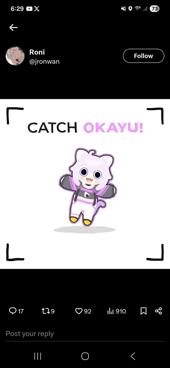 RealShayD's tweet photo. @jronwan 2nd try somehow. Caught. https://t.co/kBmKvh9Cwr