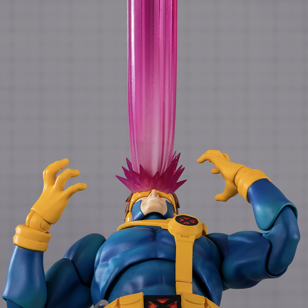 marvel_jp's tweet image. #マーベル『GAMERVERSE』より
X-MENの初代リーダー
#サイクロップス が登場🕶️

様々なポージングを可能にする
S.H.Figuartsクオリティのアクション性能💪

オプティックブラストは
付属台紙パーツ含めて3パターンが再現可能💥

11/29（土） 店頭販売開始🔥
bit.ly/49fmRly（魂ウェブ）