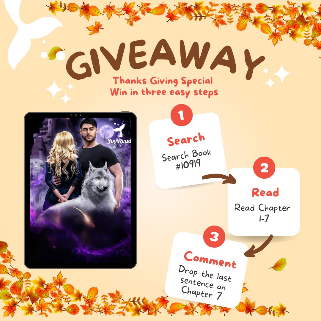JoyRead_Novels's tweet photo. 🔥 Don’t sleep on this! Comment your answer NOW for a chance to snag massive pearls! 💎📚✨
💖 Like, comment & share for an extra shot at winning!
#Giveaway #ThanksgivingGiveaway #JoyRead #ReadToWin #BookCommunity #BookChallenge #RomanceBooks #BookLove #ReadersOfInstagram https://t.co/O3GatuP9Wh