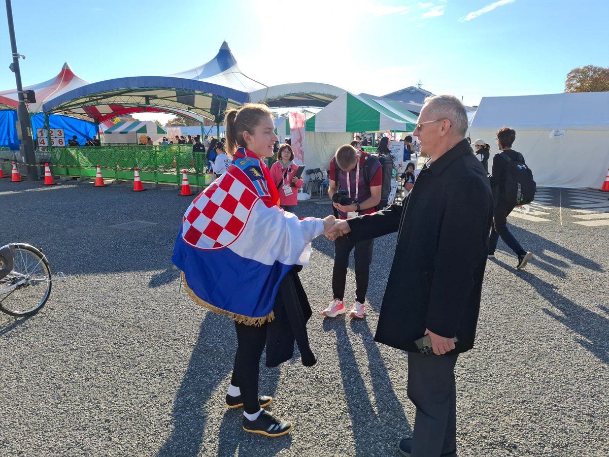 The 🇭🇷  team secured a total of 9 medals at the #Tokyo2025DEAFLYMPICS! An incredible performance:
• ​4 Gold Medals in Handball, Javelin, Discus, &amp; Taekwondo. 🥇
• ​5 Bronze Medals in Swimming, Taekwondo, &amp; Shooting. 🥉
​We are so proud of you! Hearftelt congratulations! 🎉 ✨