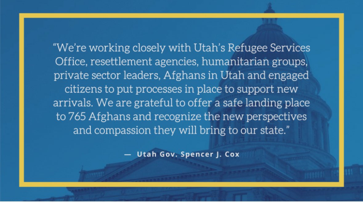 phil_lyman's tweet photo. Remember when...

Re: Afghanistan

Dear President Biden:

"...we have a long history of welcoming refugees from around the world..."

"We are eager to continue that practice..."

"As you may already know, Utah’s history guides our approach to refugees. Our state was settled by refugees..."

We have "an appreciation for the wonderful contributions of refugees in our communities."
