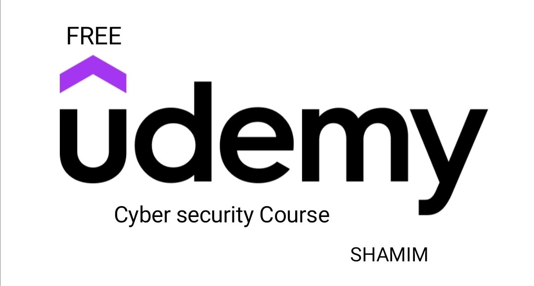 Free Udemy Cybersecurity Bootcamp Course!

11 hours, 98 lessons:
📍 Cybersecurity
📷 Ethical Hacking
📷 More...

To get access:
1. Like &amp; Retweet
2. Comment “C”
3. Follow <a href="/Ayzacoder/">Ayzaa</a>

Enjoy learning!
