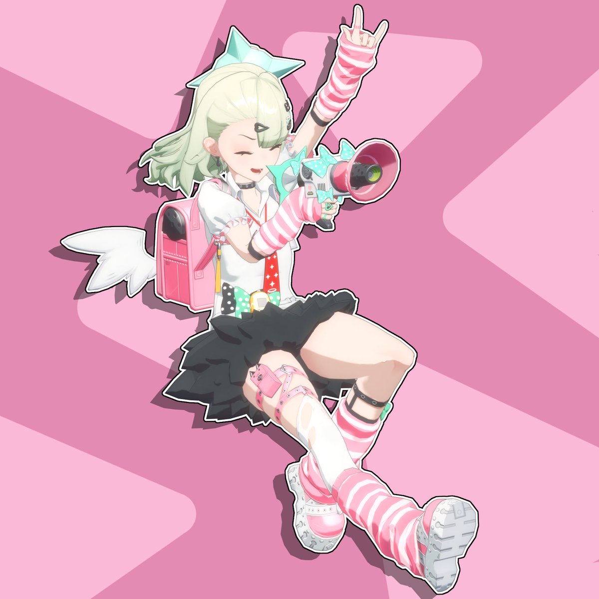 TaijanOni's tweet image. CANT WAIT FOR THE ANGELS &amp;lt;3 #zzzero #blender3D #AngelsofDelusion  #ZenlessZoneZero