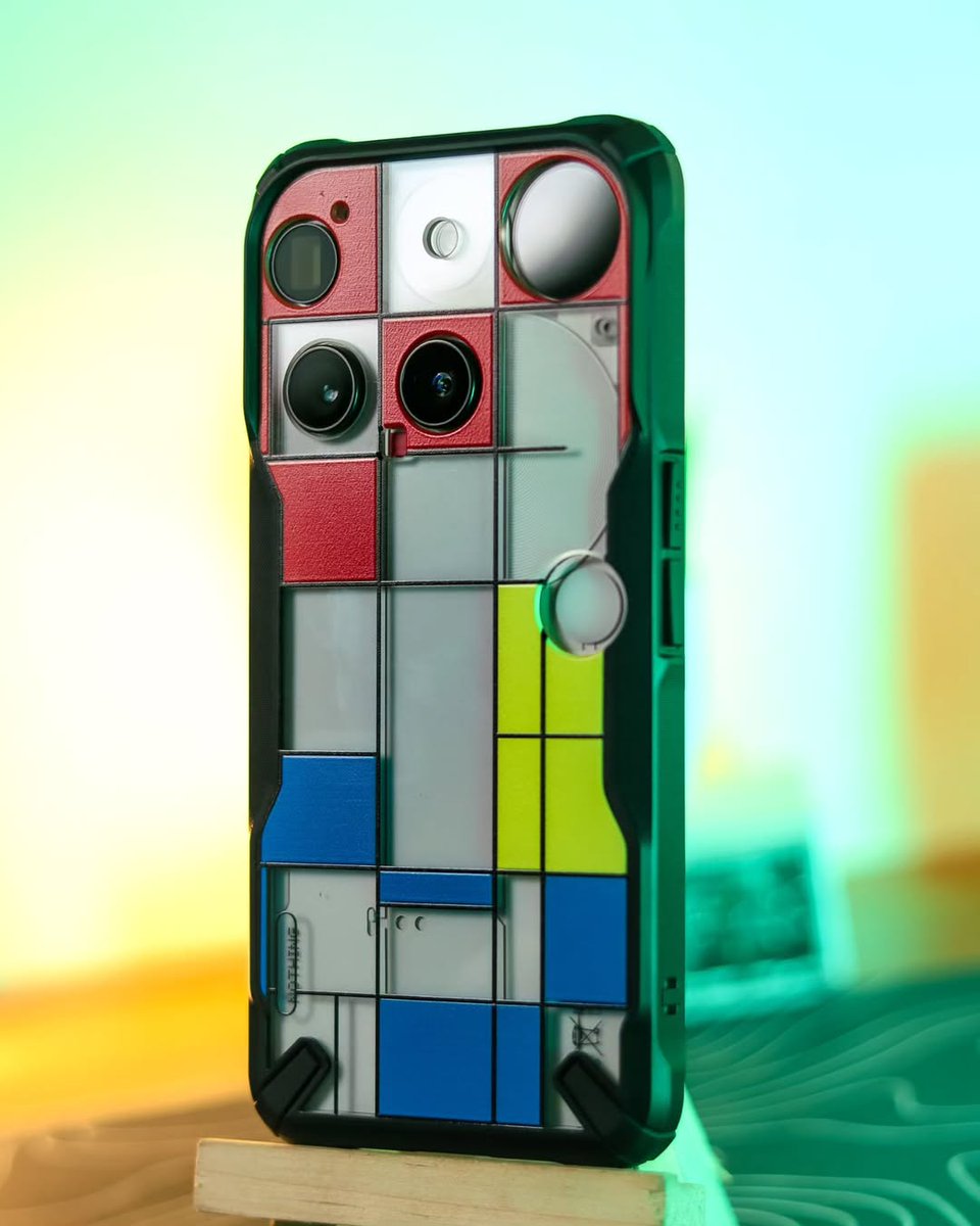 ringkeindia's tweet image. Unleash the bold with the all-new Ringke Cub-X for Nothing Phone 3 🔵🔴🟡

Built for rugged protection and futuristic style  perfectly matched for your transparent tech.

Shop now 🔗 ringke.co.in/products/nothi…

#RingkeIndia #nothingphone3case #CubXCase #RingkeStyle