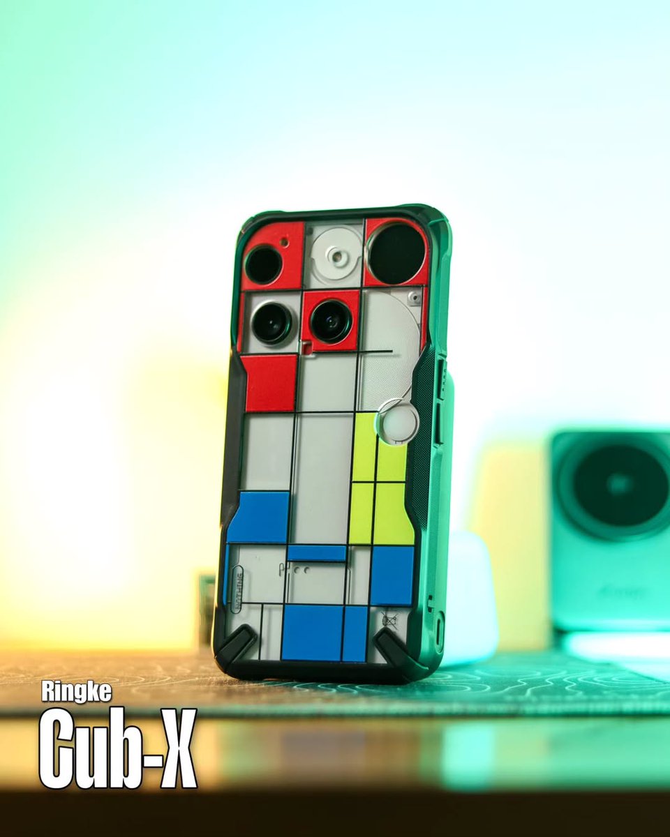 ringkeindia's tweet image. Unleash the bold with the all-new Ringke Cub-X for Nothing Phone 3 🔵🔴🟡

Built for rugged protection and futuristic style  perfectly matched for your transparent tech.

Shop now 🔗 ringke.co.in/products/nothi…

#RingkeIndia #nothingphone3case #CubXCase #RingkeStyle