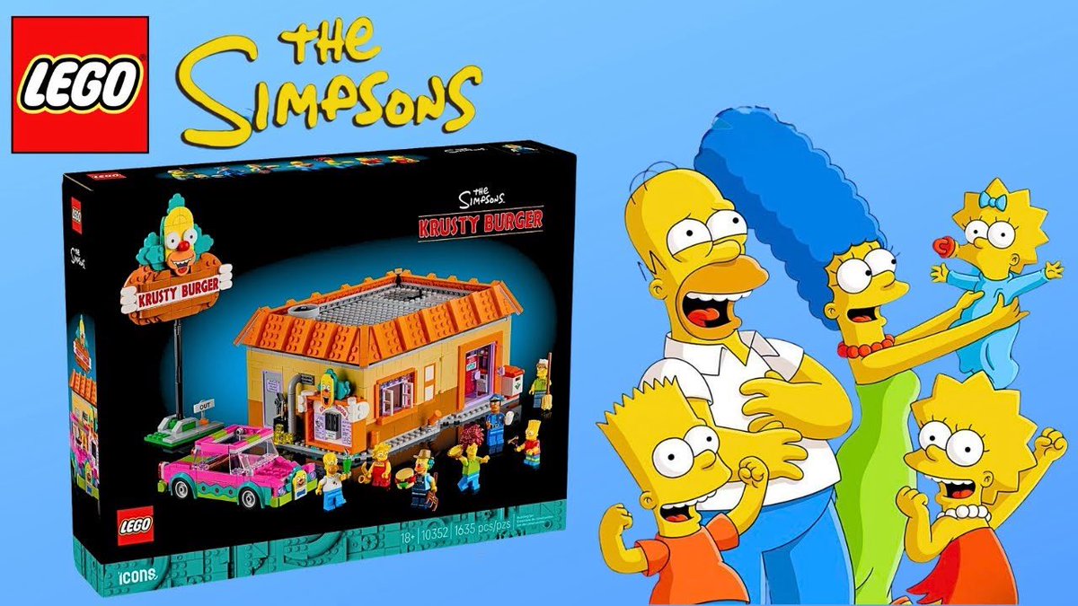 LEGO 10352 THE SIMPSONS KRUSTY BURGER
youtu.be/ulJ9HkgzkSw