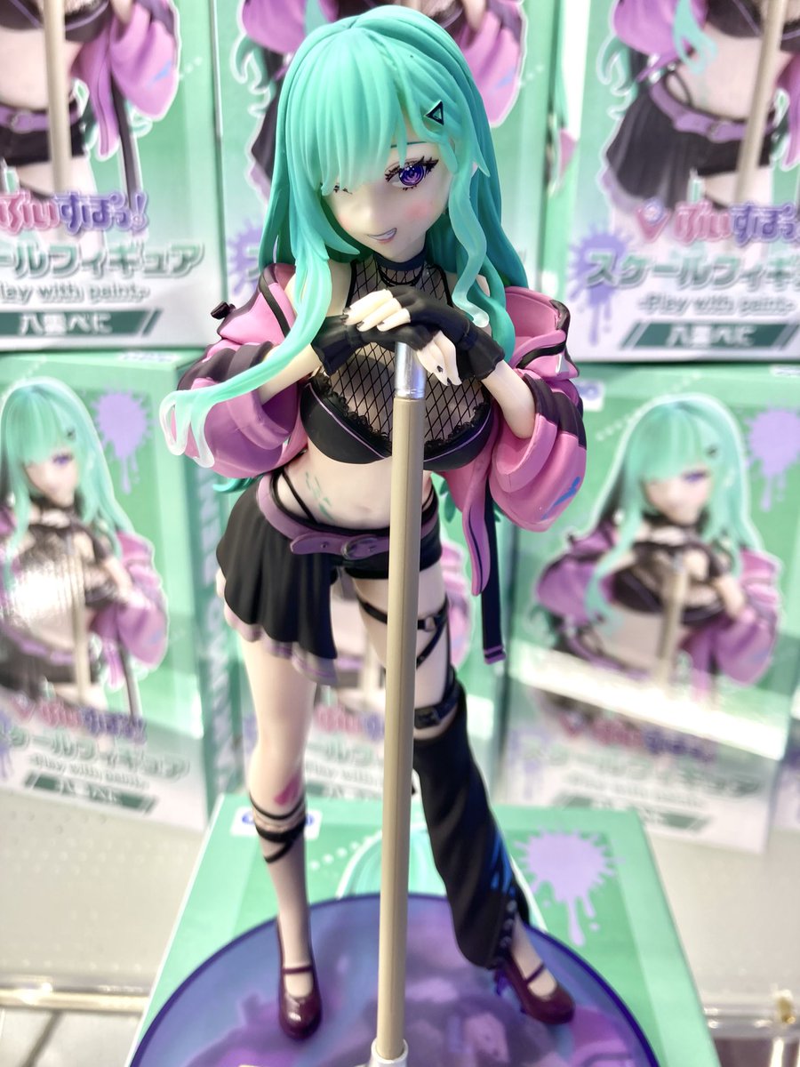 GIGO限定　ぶいすぽっ！フィギュア　7体セット 💛景品入荷情報💚】 ぶいすぽっ！スケールフィギュア－Play