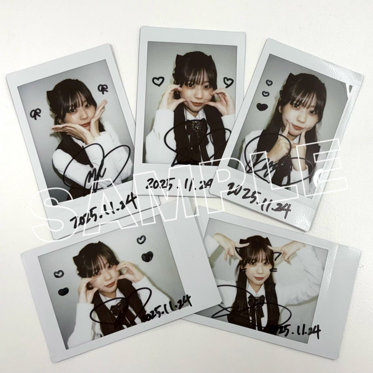 生誕チェキ販売について📢🤍／ ECサイトにてるちゃの直筆サイン入り