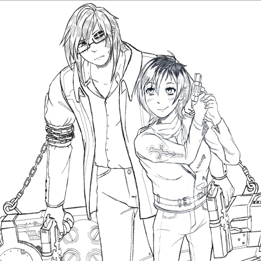 Butcher_vv's tweet image. #sketchart #sketch #gungrave