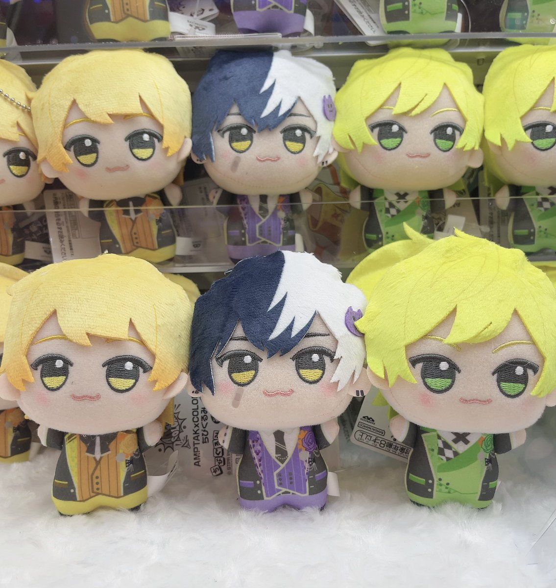 AMPTAK×COLORS ちびぐるみ 全6種セット 🌟景品情報🌟 『AMPTAK×COLORS ちびぐるみ（全6種）』 入荷しました