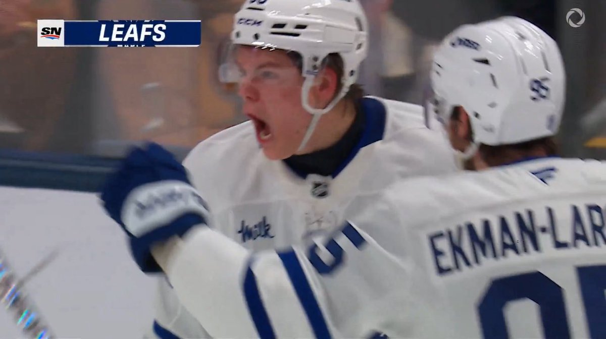 LeafsPapi_'s tweet image. EASTON COWAN HAS THE PASSION